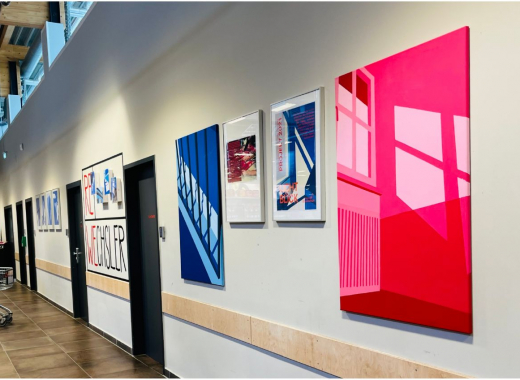 Schulgalerie unterwegs